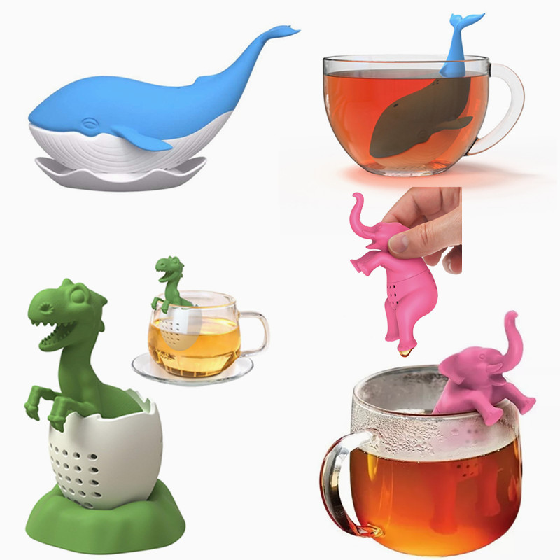 Loose Leaf Tea Infuser - Заварщик для чая, силиконовый ситечко для