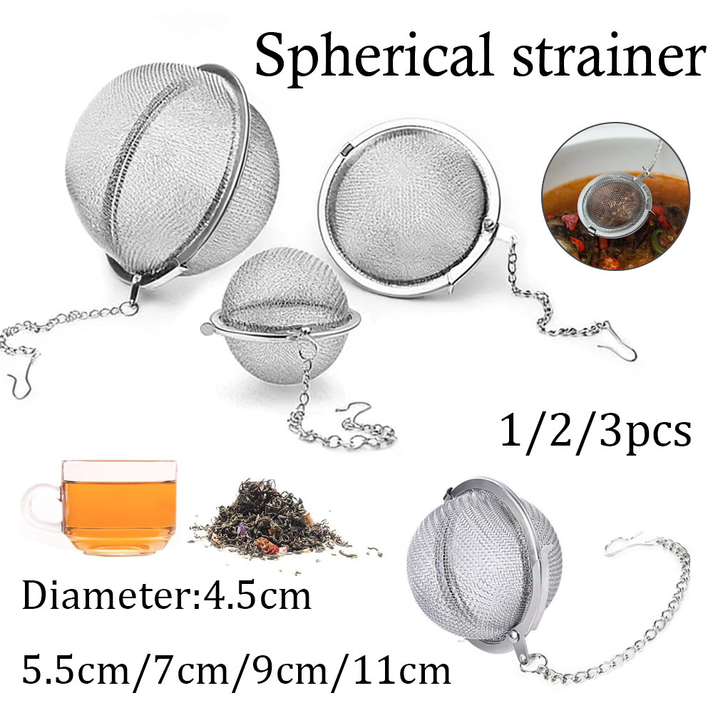 Loose Leaf Tea Infuser - 1-5 шт. Чайные ситечки из нержавеющей