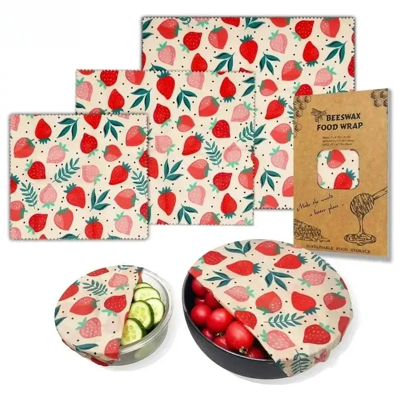 Beeswax Food Cover - Экологичная пленка из пчелиного воска, замена