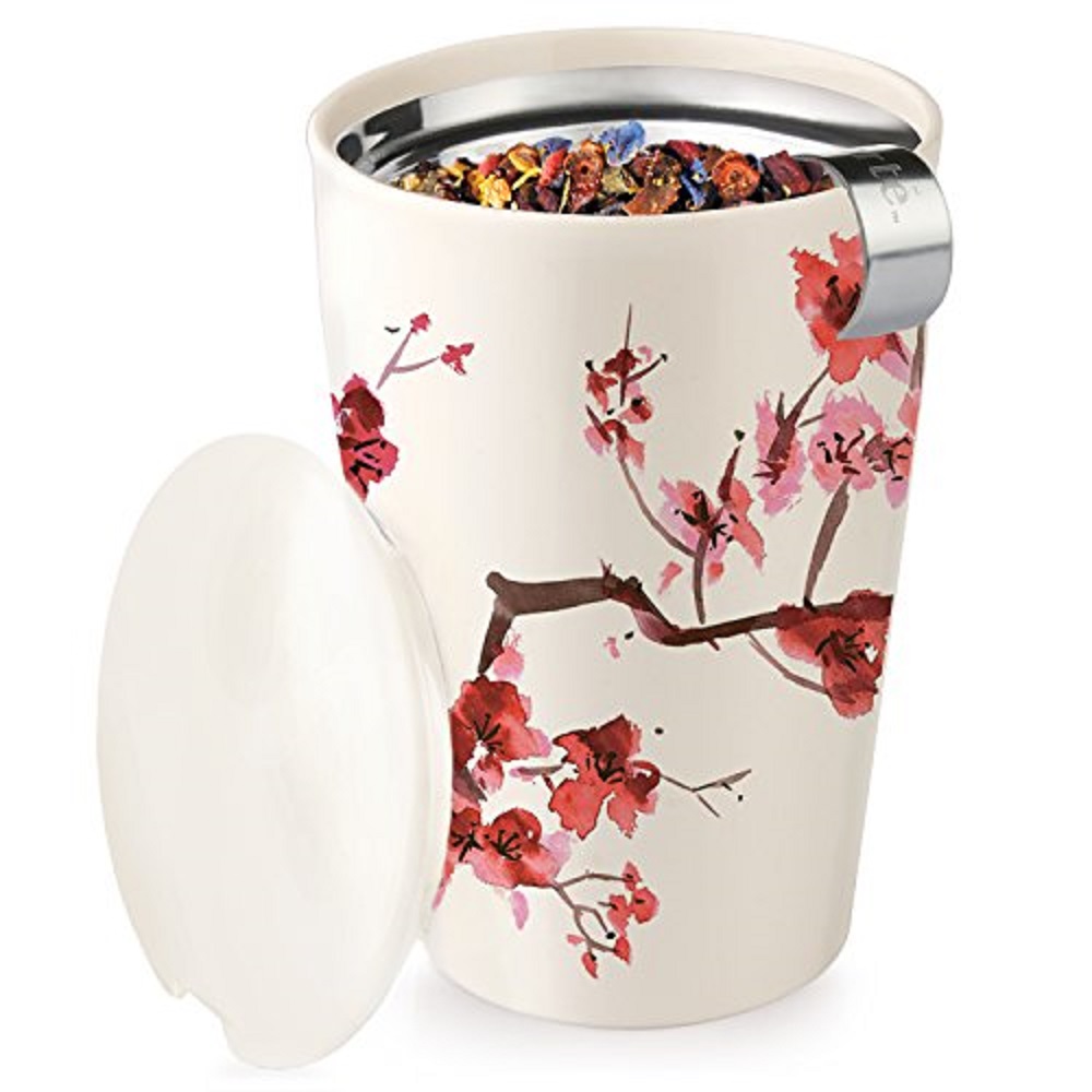 Керамическая чашка Кати с двой – обзор и цена Loose Leaf Tea Infuser