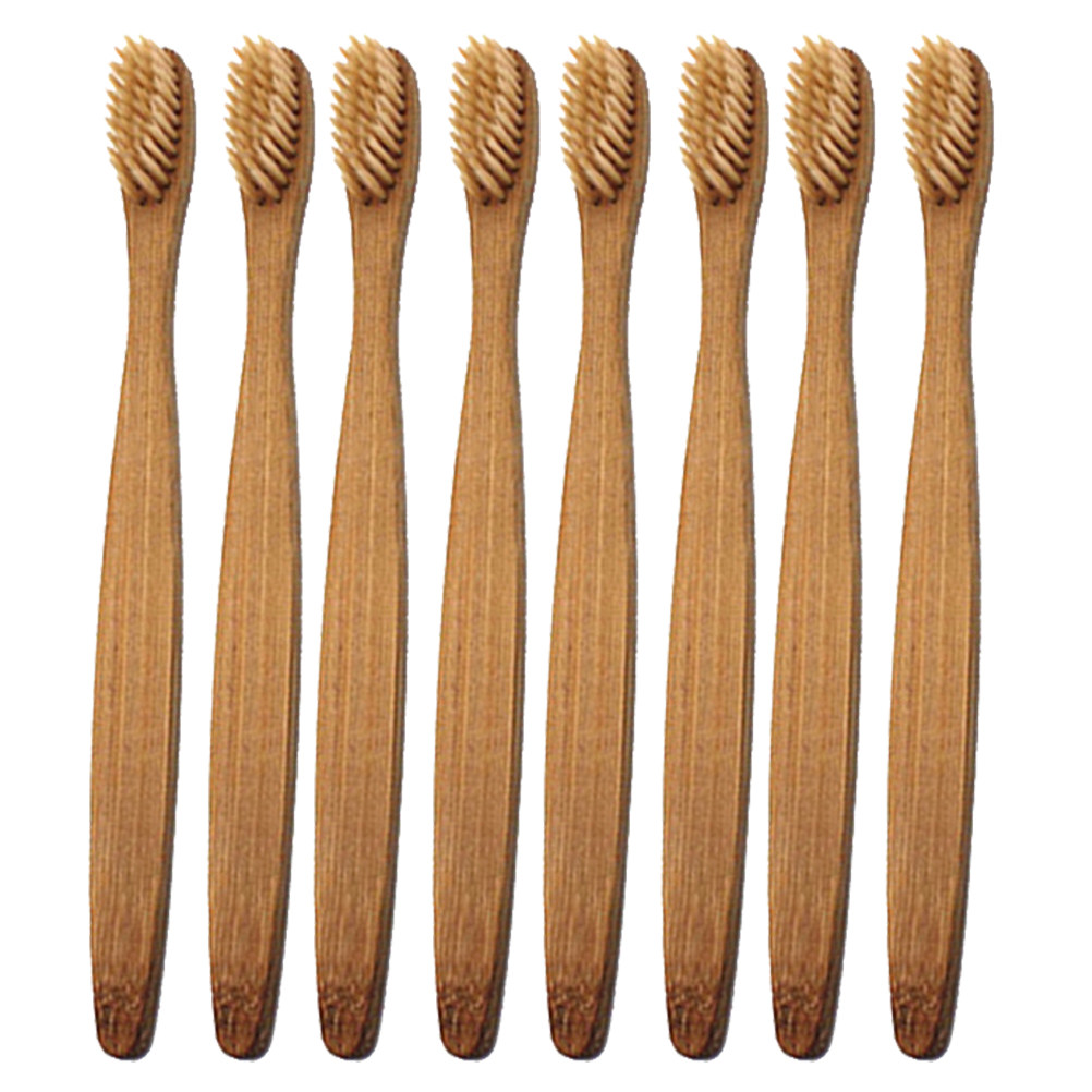 Набор из 8 бамбуковых зубных щ – обзор и цена Bamboo Toothbrush Set