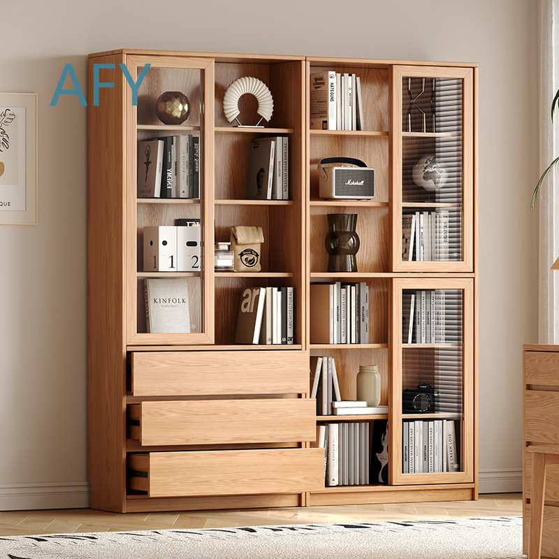 Книжный шкаф из массива дуба с – обзор и цена Muji Home Storage