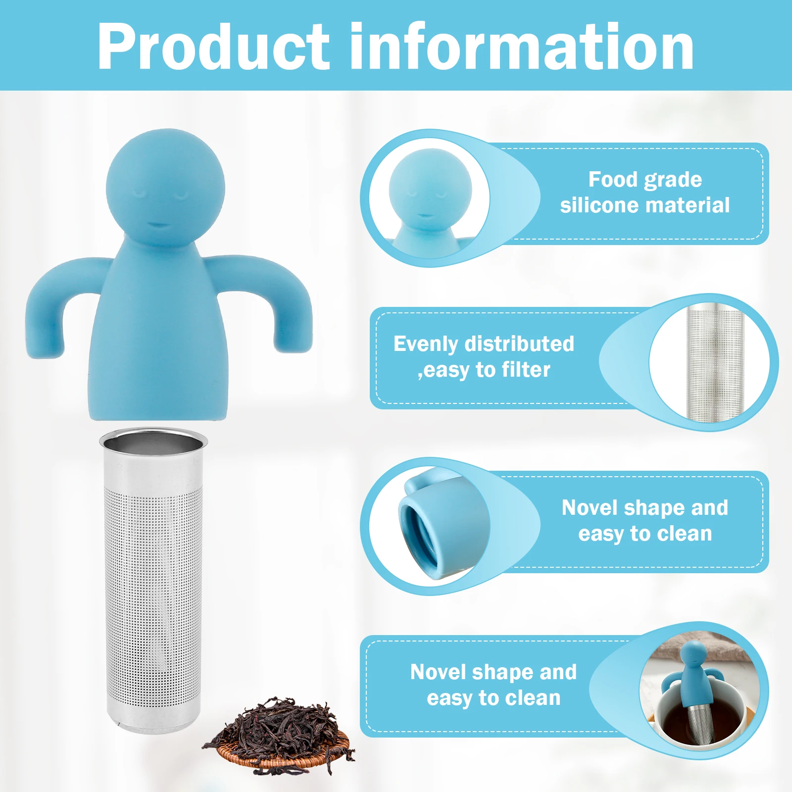 Заварочный ситечко из нержавею – обзор и цена Loose Leaf Tea Infuser