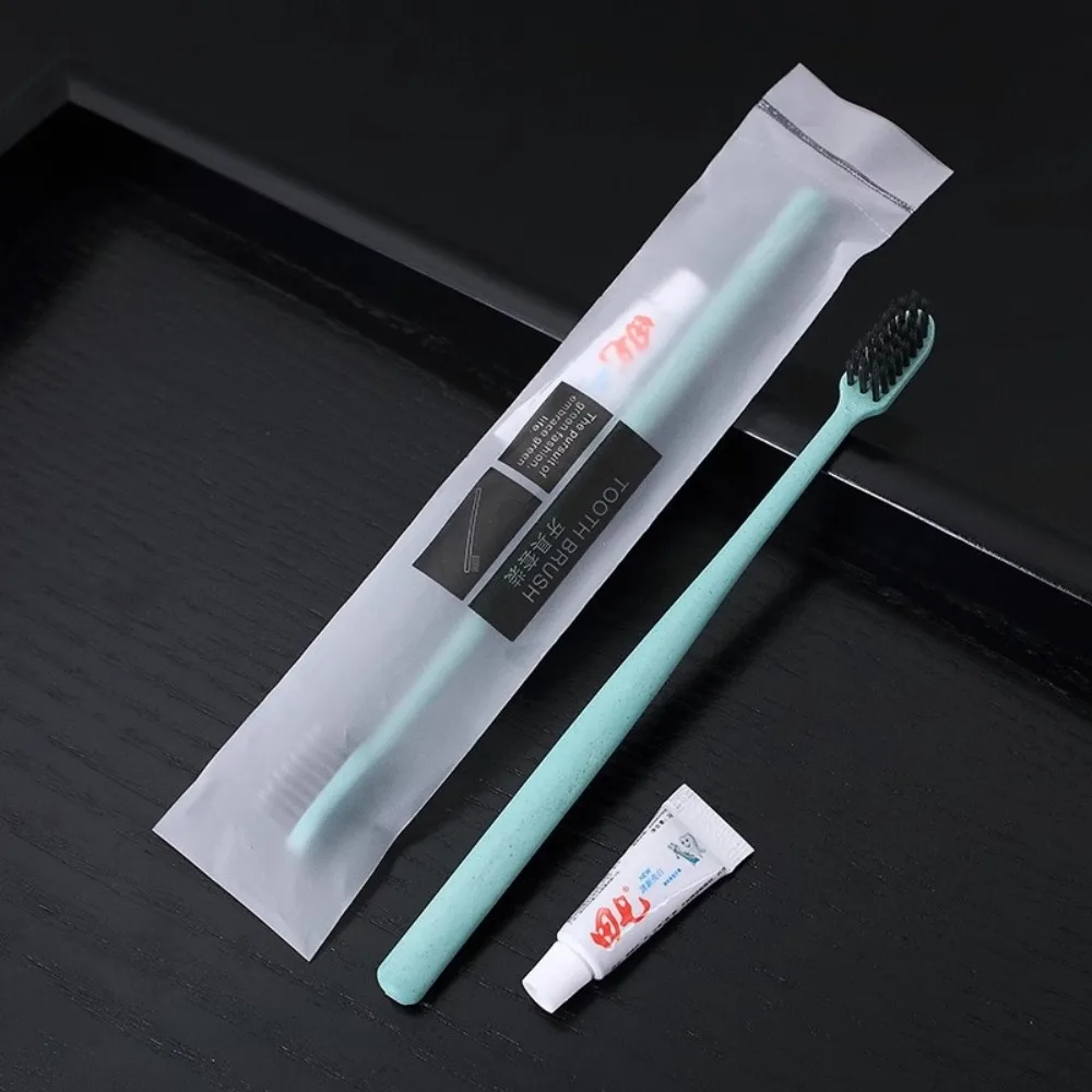 100 шт., практичная одноразова – обзор и цена Bamboo Toothbrush Set