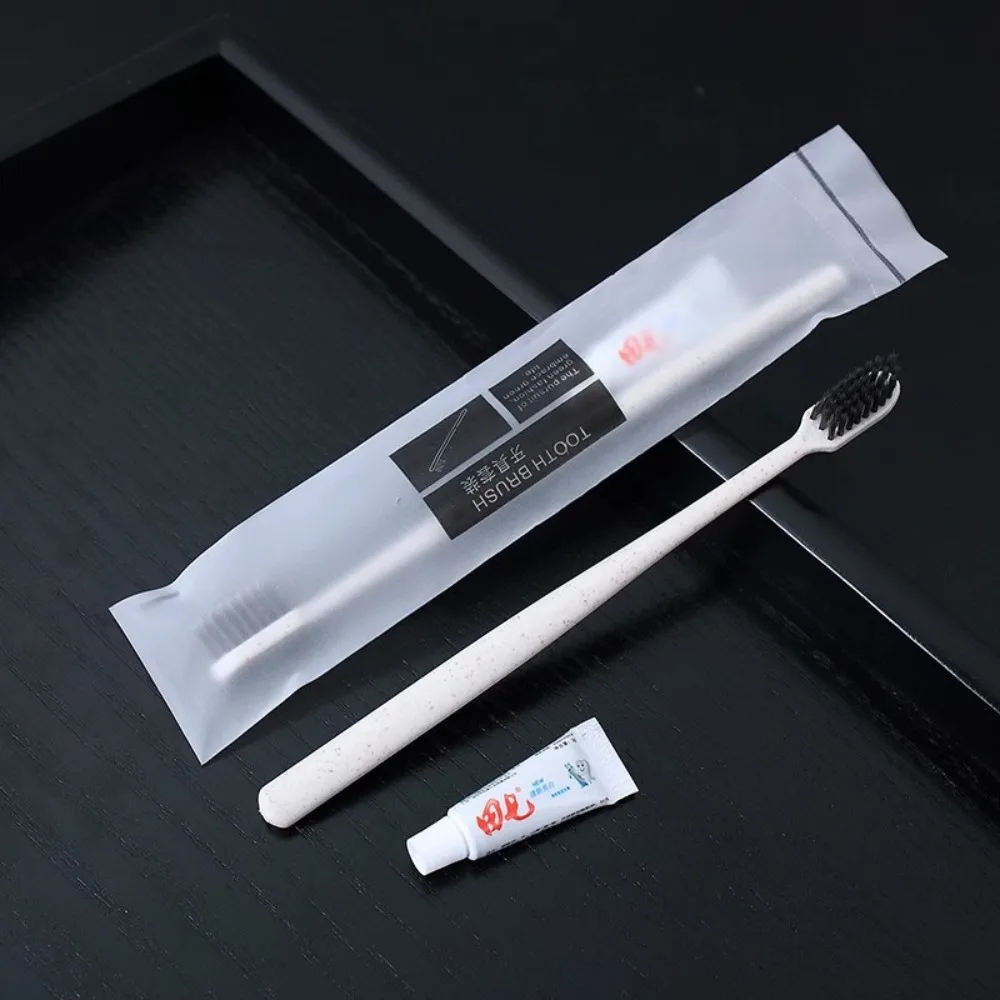 100 шт., практичная одноразова – обзор и цена Bamboo Toothbrush Set