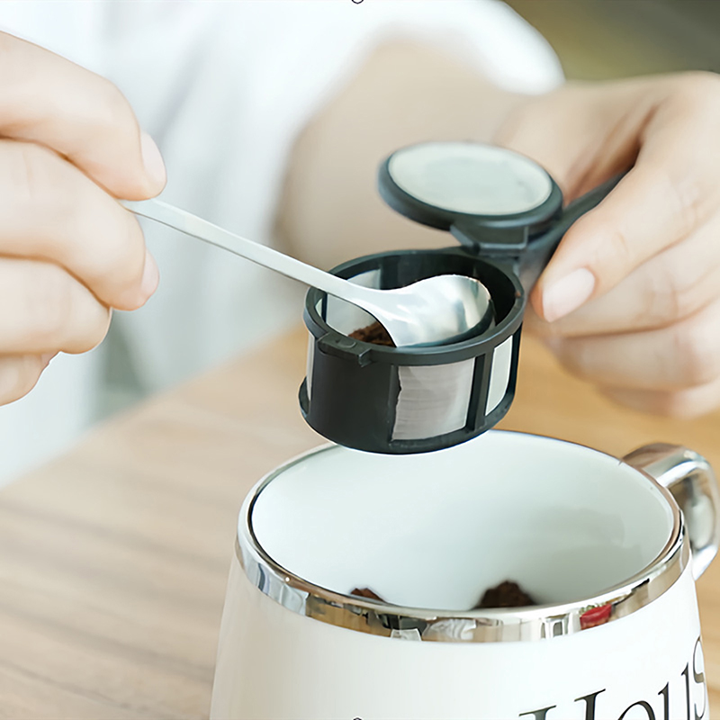 Многоразовый фильтр-ложка для  – обзор и цена Loose Leaf Tea Infuser