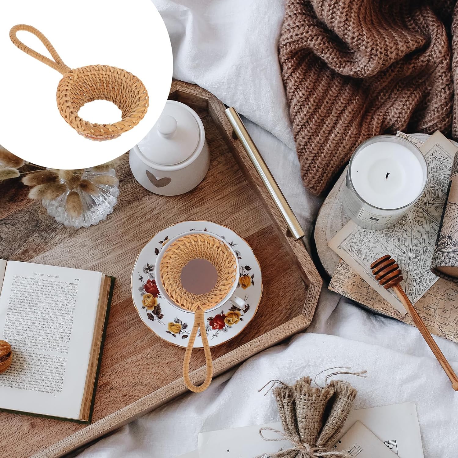 Чайный фильтр-ситечко из ротан – обзор и цена Loose Leaf Tea Infuser