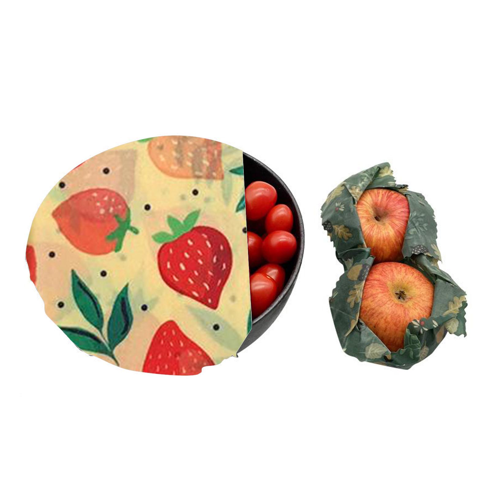 4 шт. многоразовых чехлов для  – обзор и цена Beeswax Food Cover