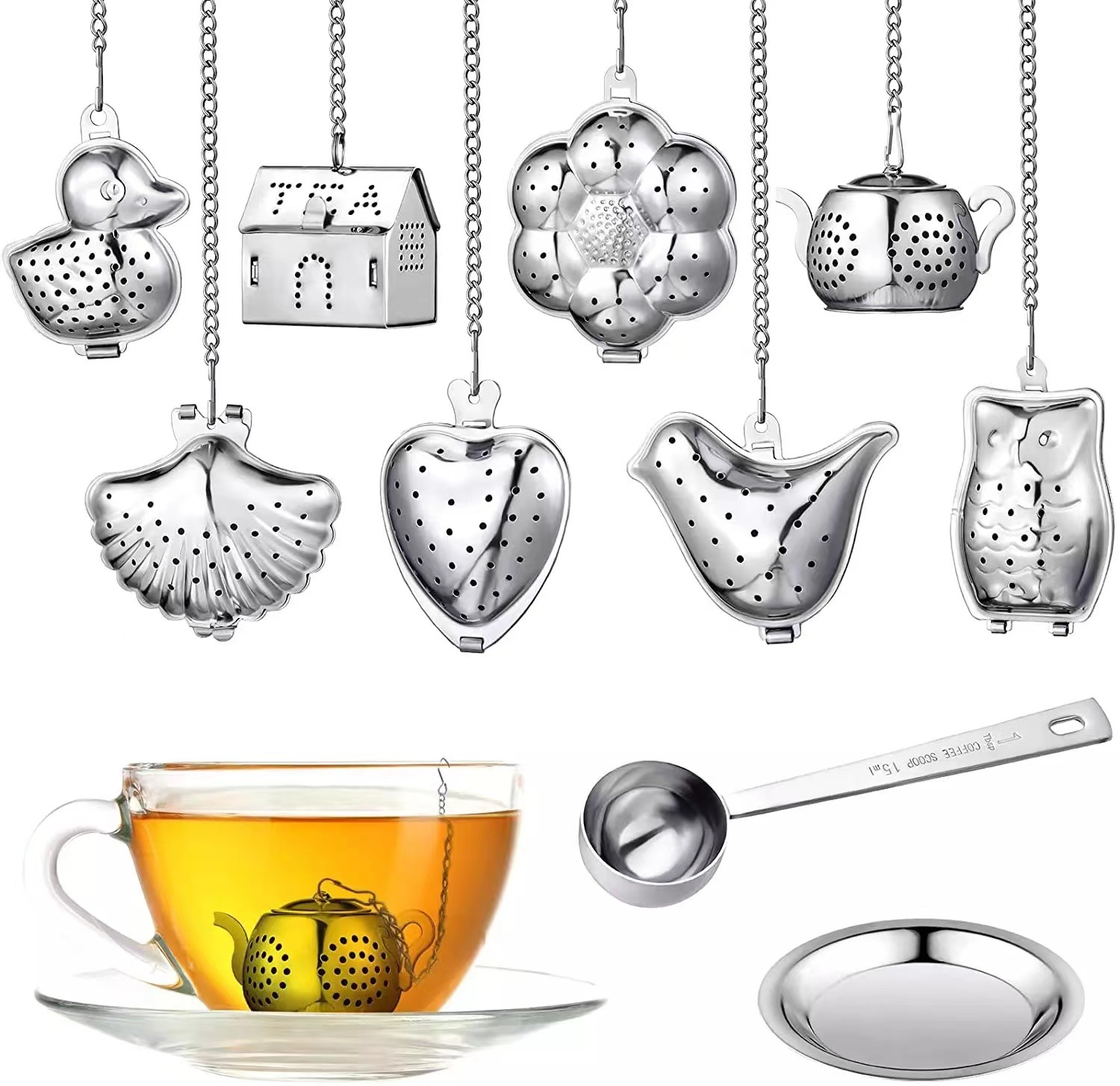 Ситечко для чая, заварочные ус – обзор и цена Loose Leaf Tea Infuser