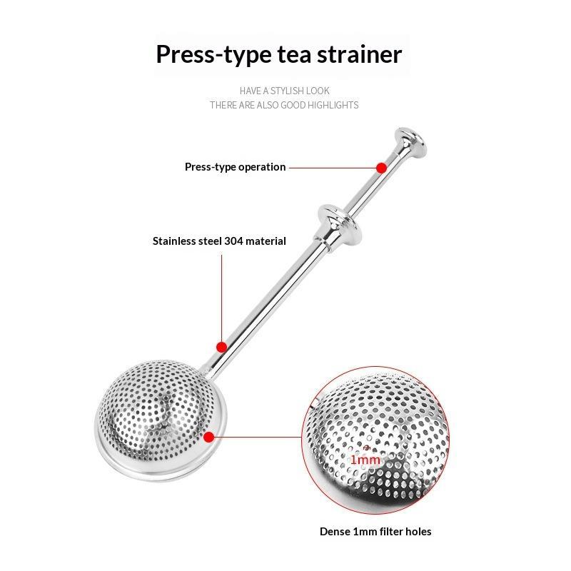 Чайный инфузор с длинной ручко – обзор и цена Loose Leaf Tea Infuser
